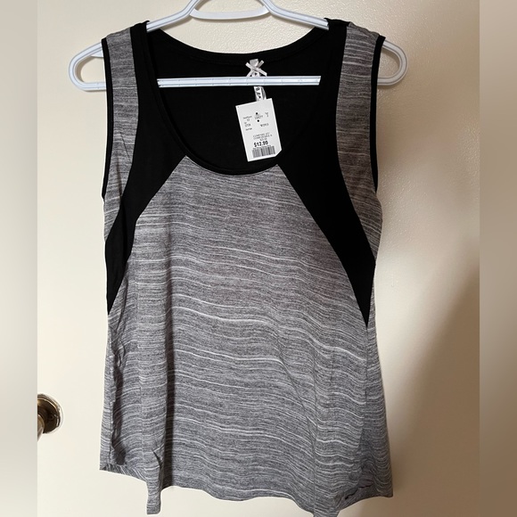 NWT Black and Grey Tank Top - Picture 1 of 7